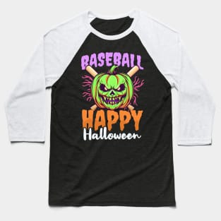 Baseball Halloween Shirt | Baseball Happy Halloween Baseball T-Shirt